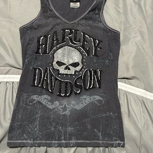 Harley-Davidson Gray Tank Top